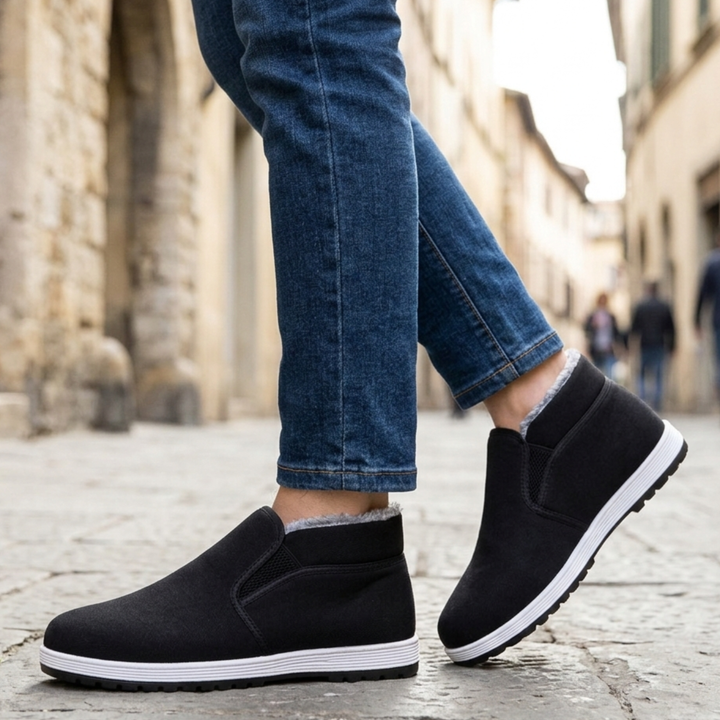 Men’s Slip-On Winter Shoes Ankle Sneakers
