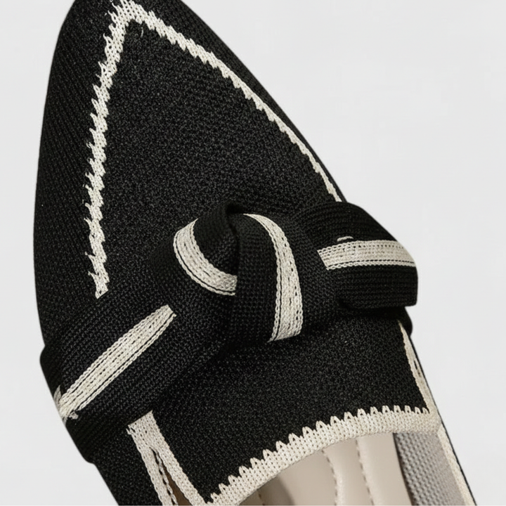 Women’s Orthopedic Pointed-Toe Knit Loafers