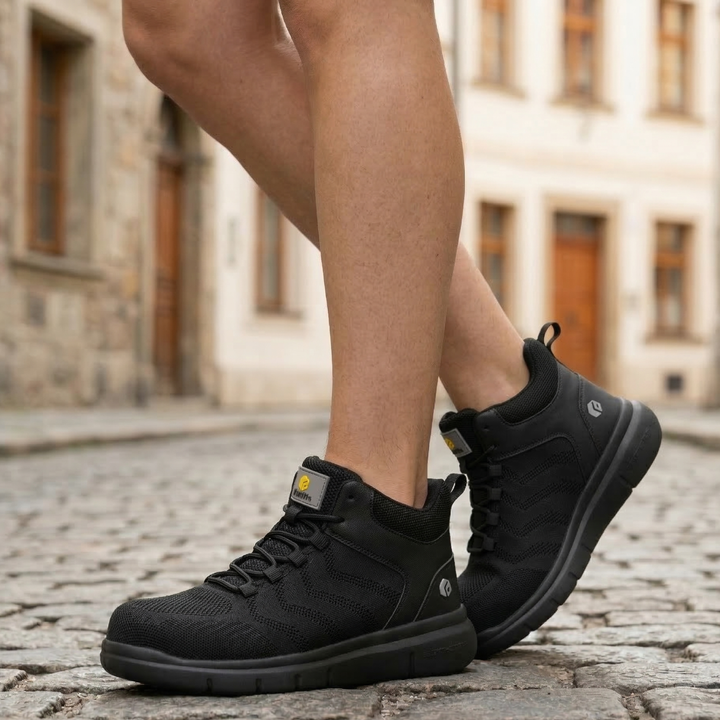 Men’s High-Top Work Non-Slip Safety Shoes