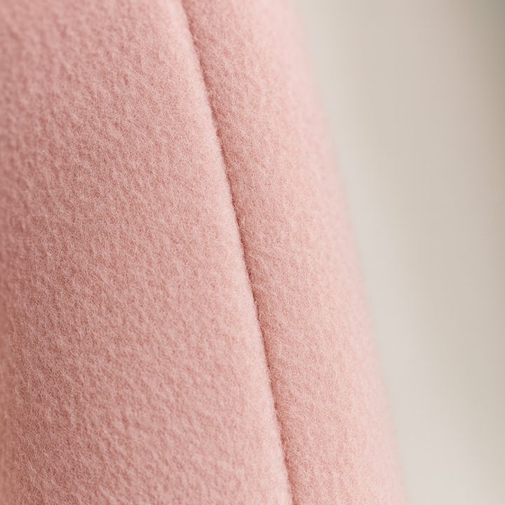 close-up view showcasing a stylish A-line silhouette 