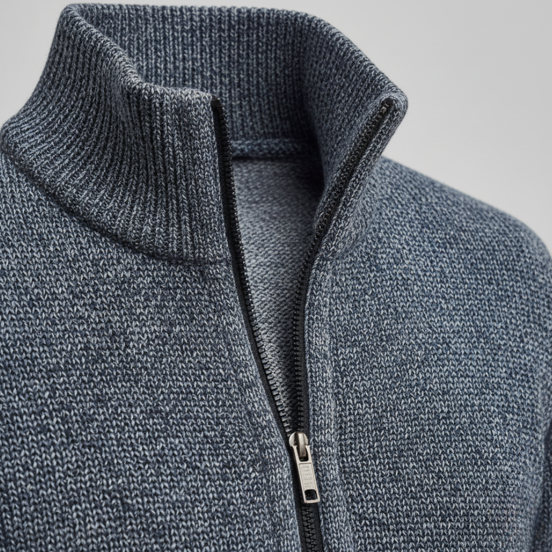 The Bennett Knit Zip Jacket