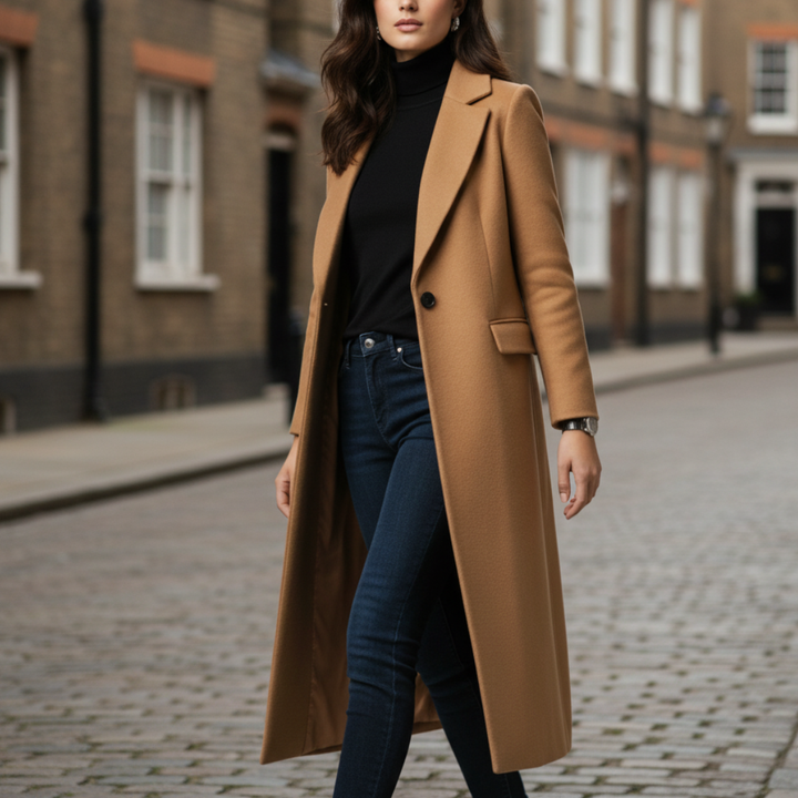 The Celeste Tailored Long Coat