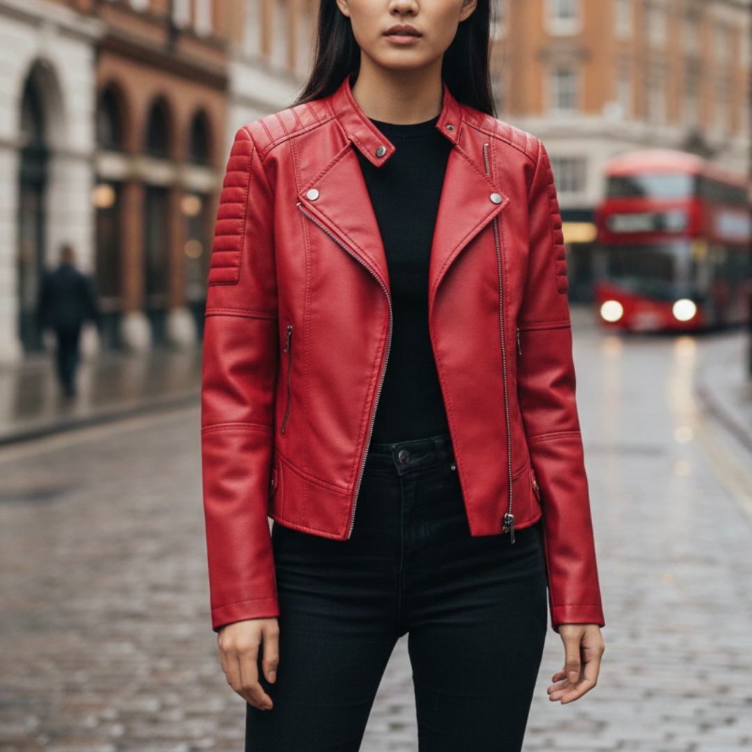 The Elena Leather Jacket