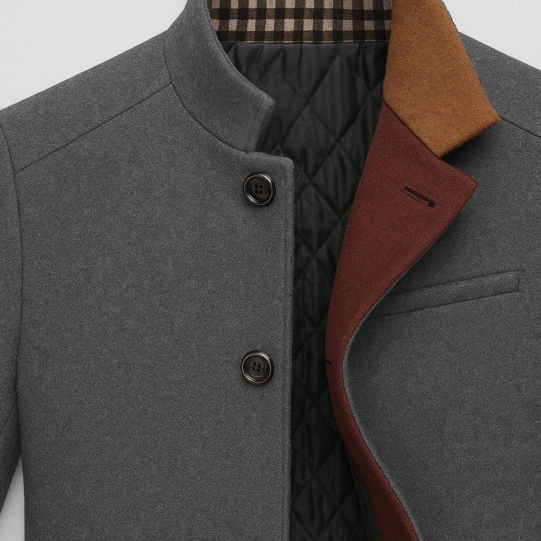 The Knightsman Wool Overcoat