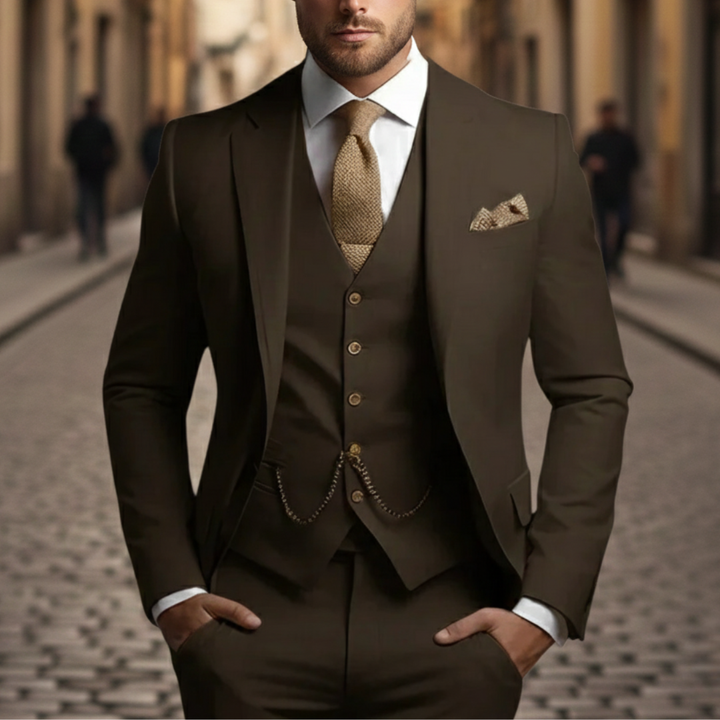 The Laurent Slim-Fit Three-Piece Suit