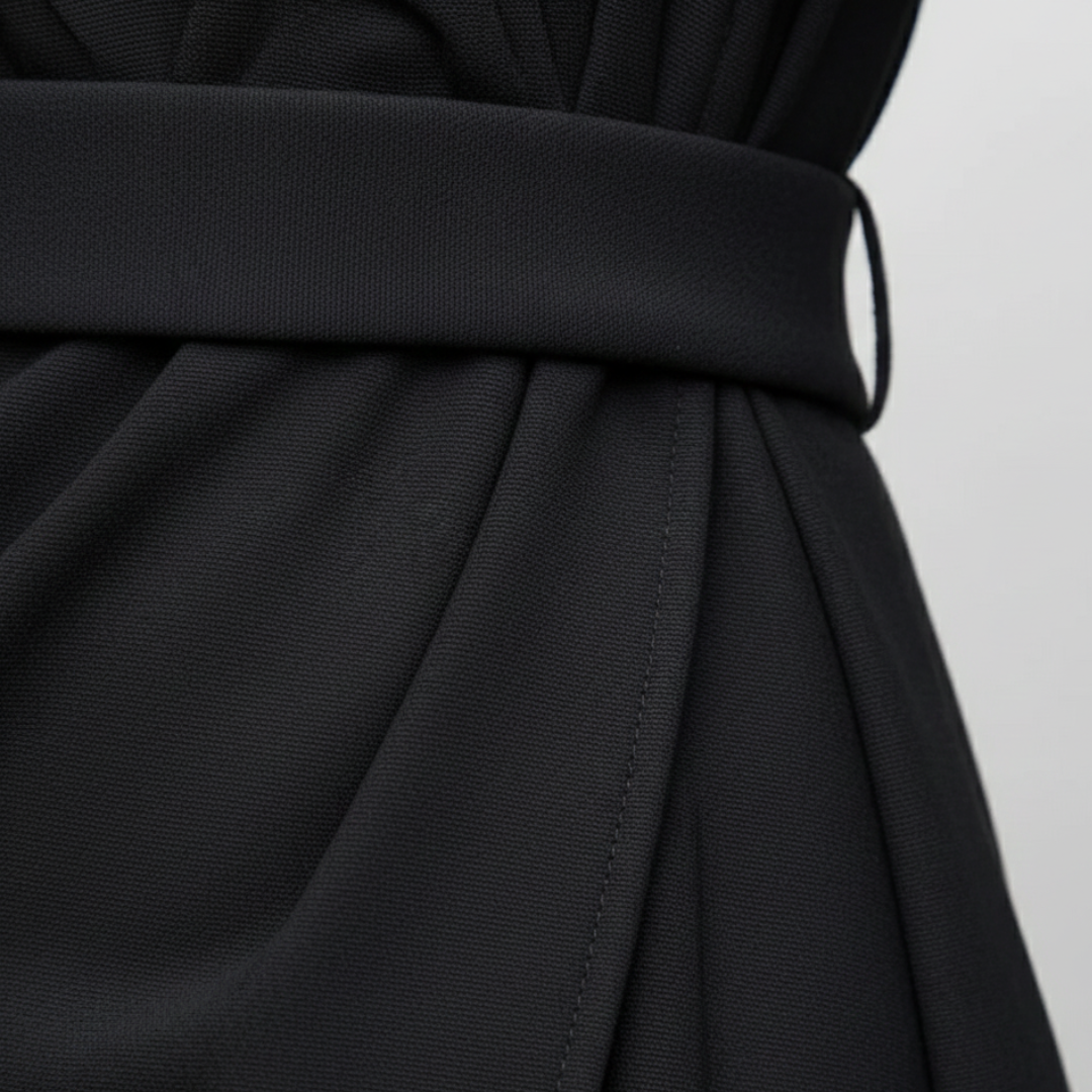 The Mariva Sculpted Midi Dress