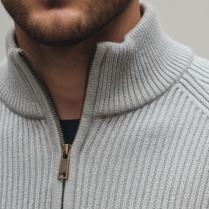 The Milo Half-Zip Knit Pullover