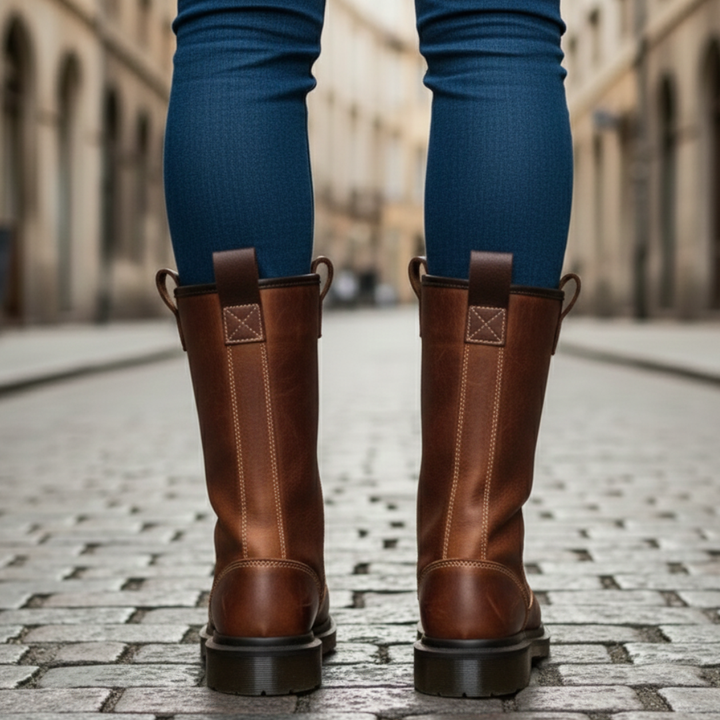 The Rowan Leather Mid-Calf Boot