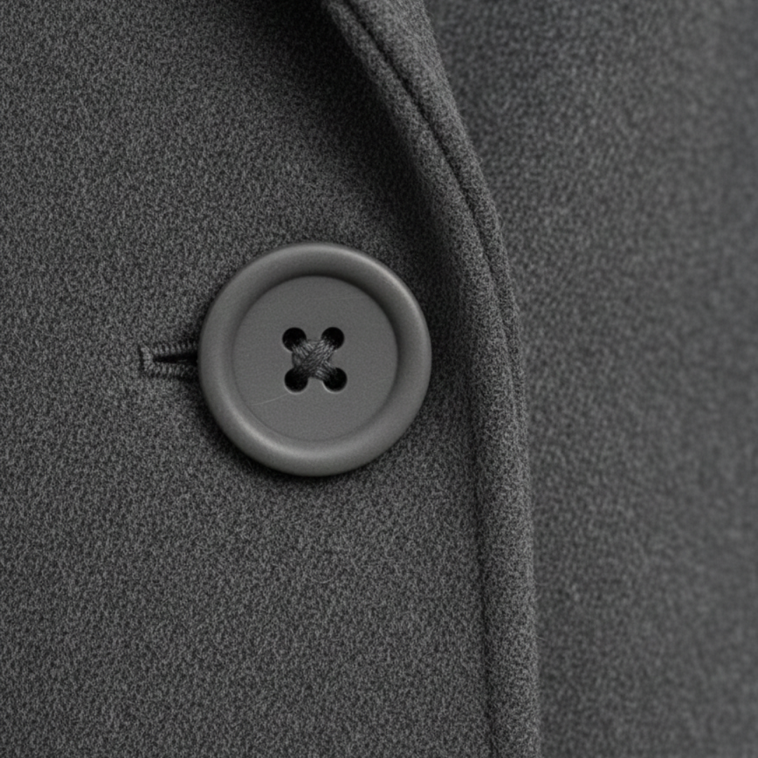 a brown long coat with a cape overlay and structured neckline, embodying refined style for fall and winter